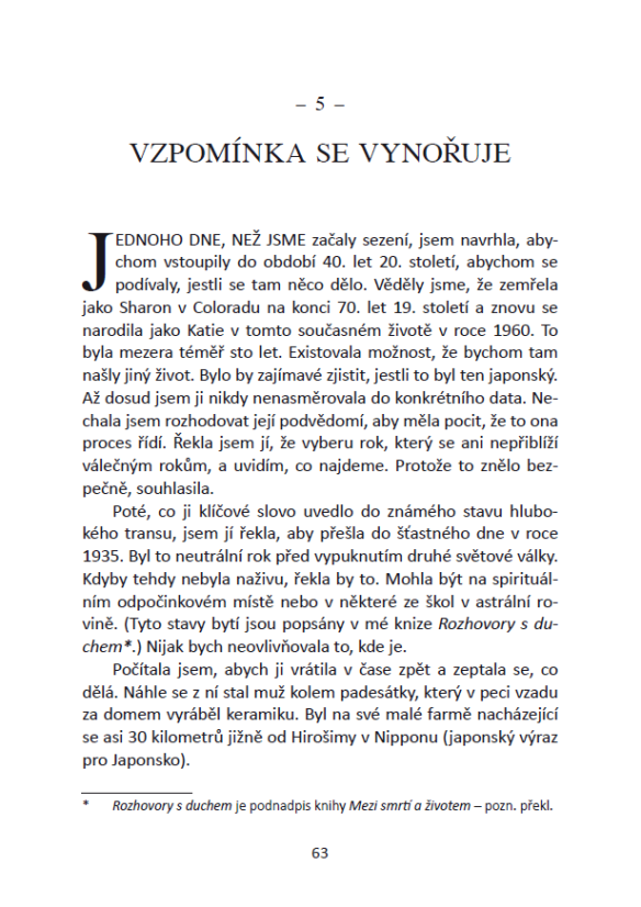 Duše vzpomíná na Hirošimu