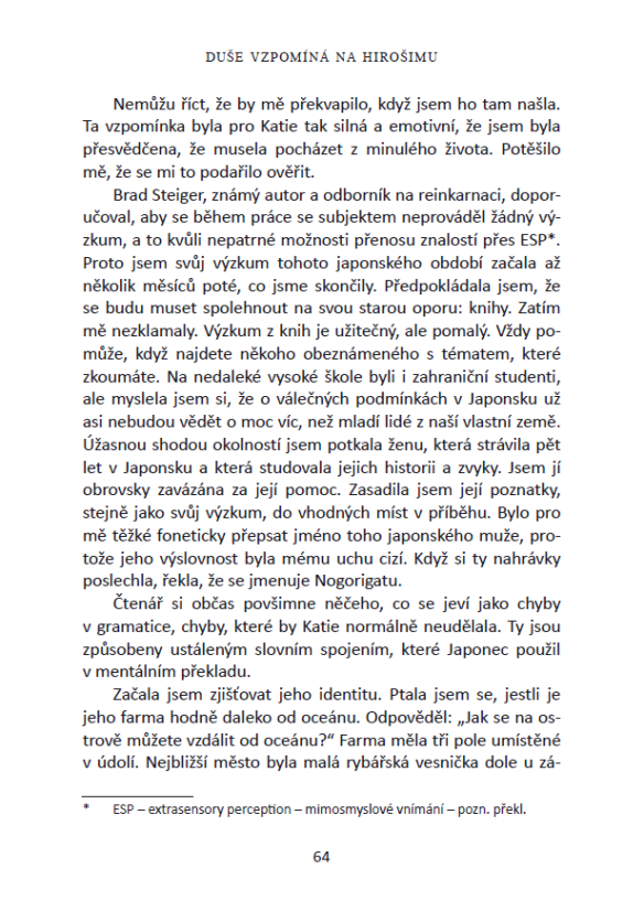 Duše vzpomíná na Hirošimu